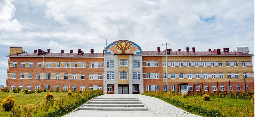 Фотография школы.